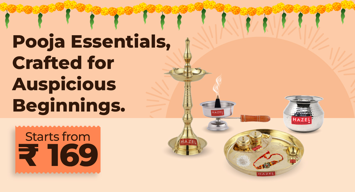 Pooja Essentials, Crafted for Auspicious Beginnings