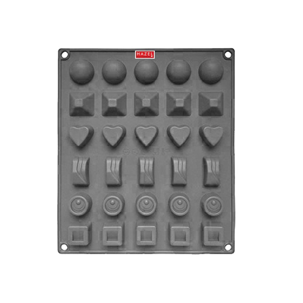 HAZEL Big Silicon Chocolate Mould, 1 Pc