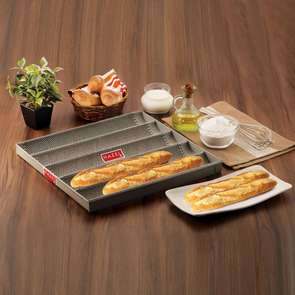 HAZEL Long French Bread Tray Heavy Gauge (16