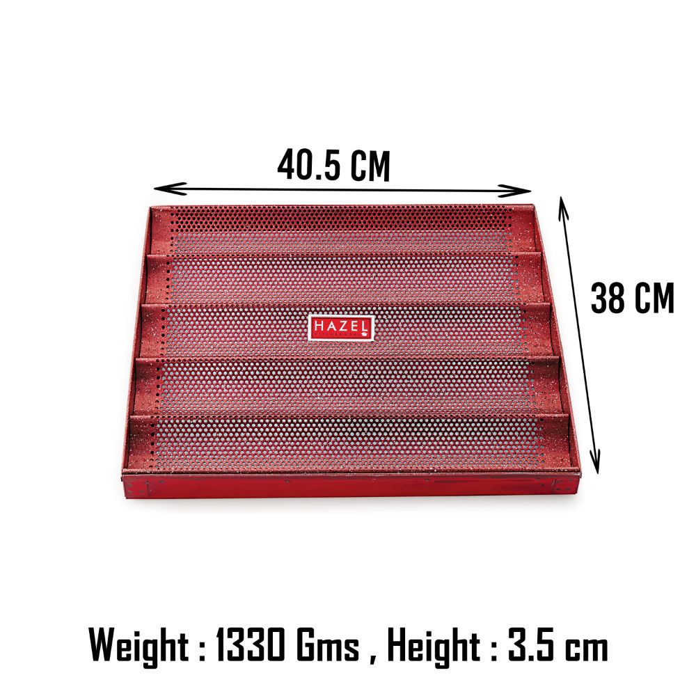 HAZEL Long French Bread Tray Heavy Gauge (16x15\