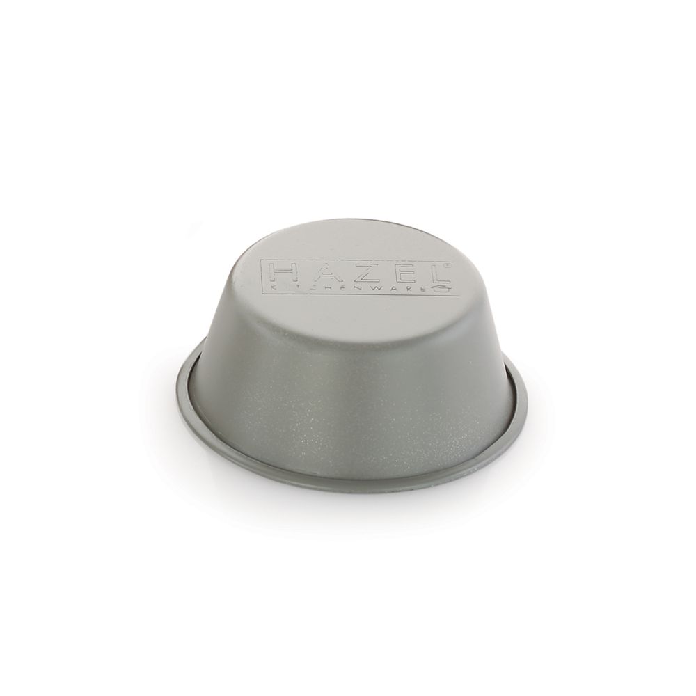 HAZEL Cupcake Mould for Baking Cup cake | Non Stick Muffin Moulds for Baking Homemade Muffin with Granite Finish | Microwave Safe Mini Cupcake Mould Set of 1, Grey