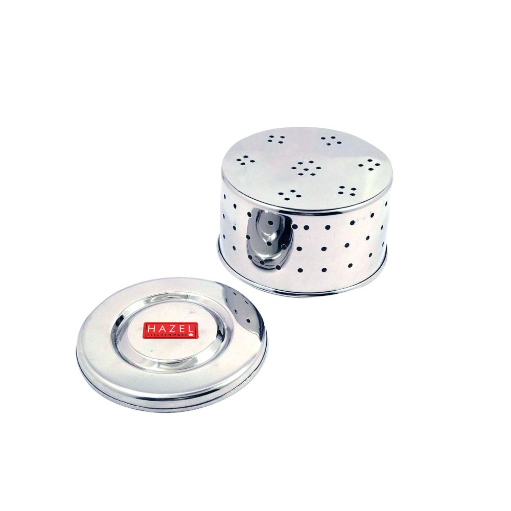 HAZEL Paneer Maker for Home | Stainless Steel Round Shape Paneer Mould | Tofu / Paneer Maker Mould Press, Mini Size
