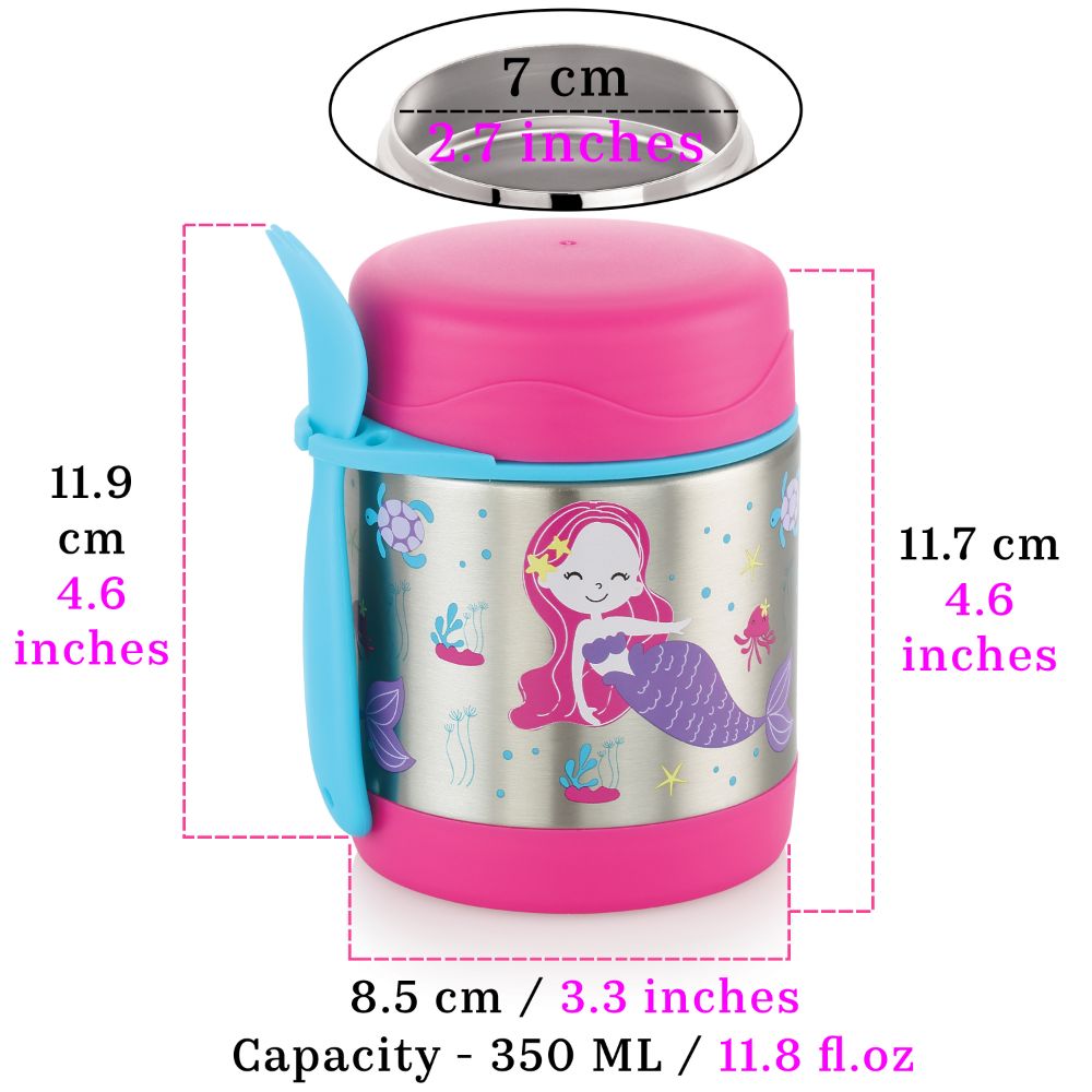 HAZEL Insulated Food Jar for Hot and Cold Food for Toddlers | Thermos Soup Flask