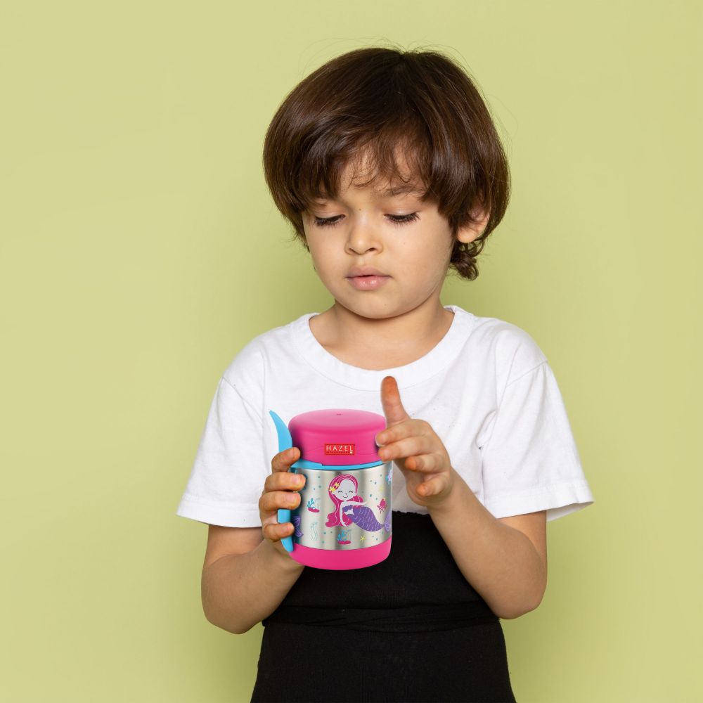 HAZEL Insulated Food Jar for Hot and Cold Food for Toddlers | Thermos Soup Flask