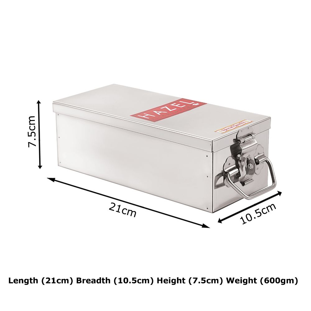 Hazel Stainless Steel Jewllery Box for Women | Jewellery Organiser for Home