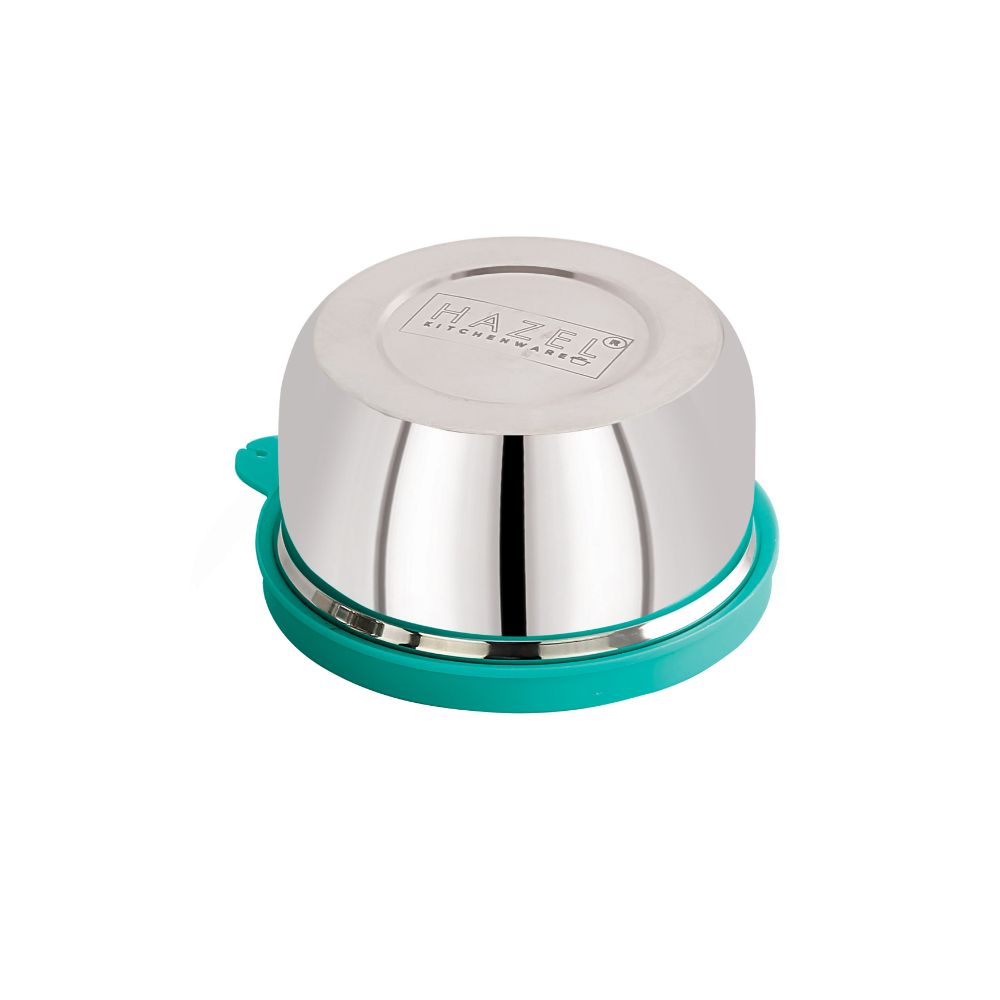 HAZEL Tiffin Box for Office With Airtight lid | Stainless Steel Lunch Box, 250 ml