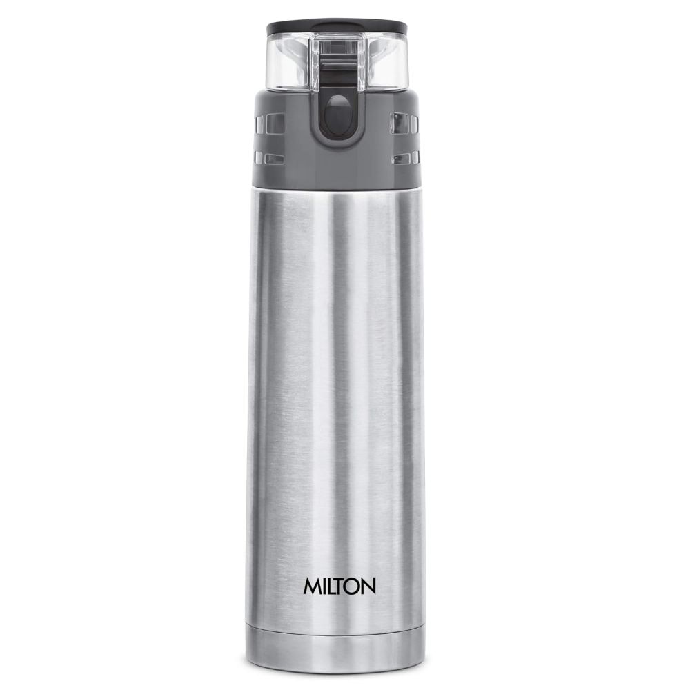 Milton Atlantis 900 Thermosteel Hot & Cold Tea Water Bottle 750 ml Silver
