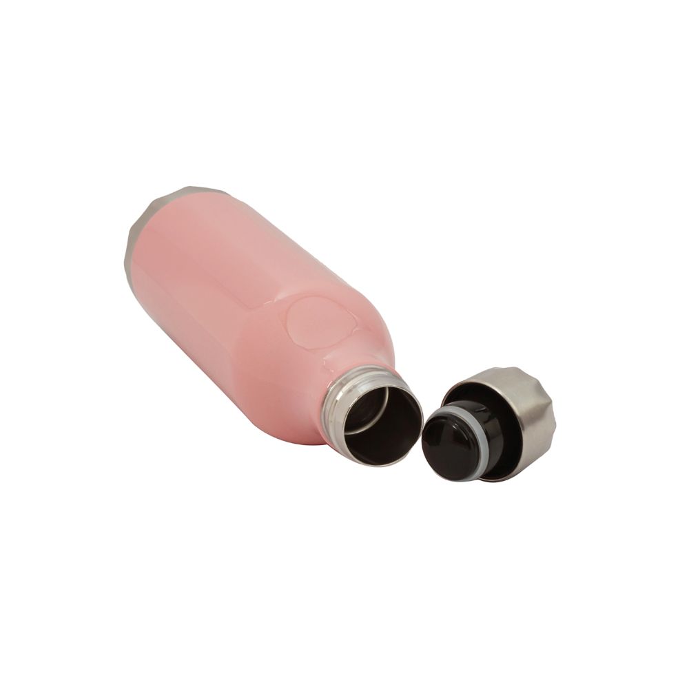 Milton BLISS 600 Thermosteel Vaccum Insulated Hot & Cold Water Bottle, 540 ml, Pink
