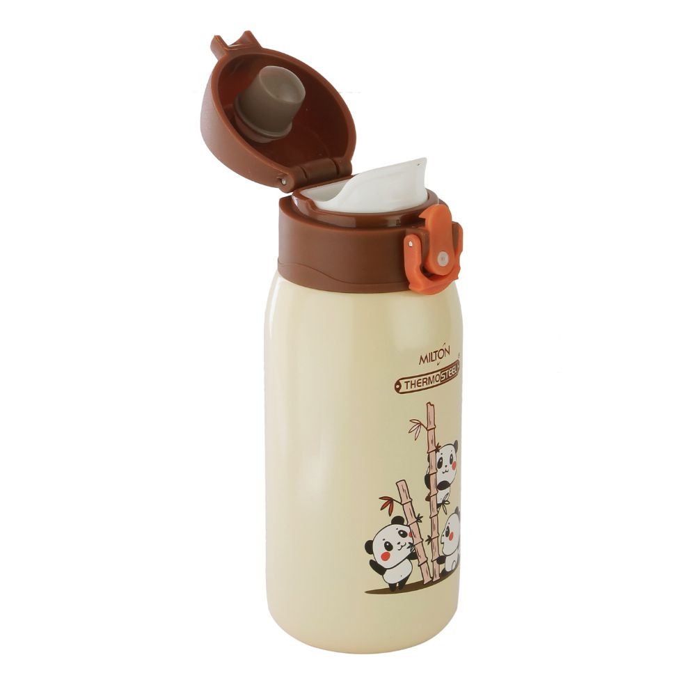 Milton Jolly-375 THERMOSTEEL WATER SIPPER BOTTLE BROWN, 300 ml