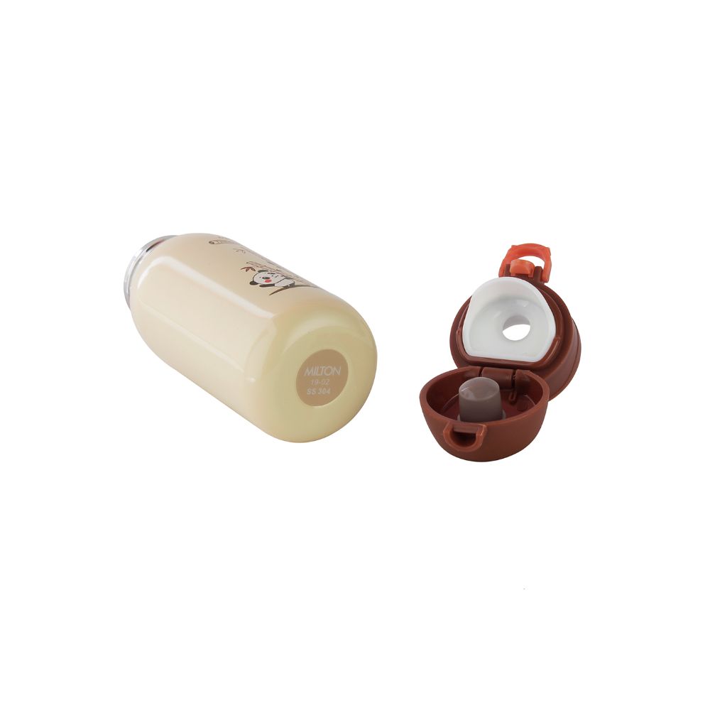 Milton Jolly-375 THERMOSTEEL WATER SIPPER BOTTLE BROWN, 300 ml