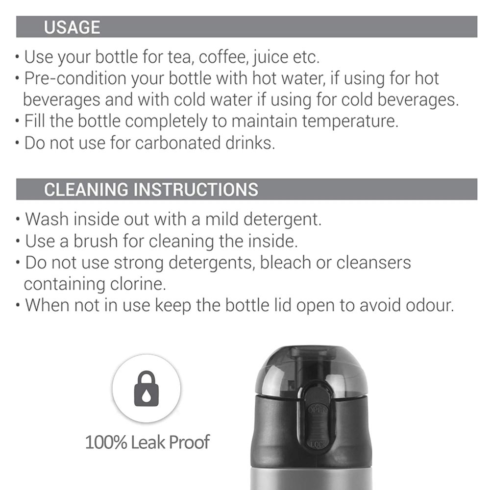 Milton New Crown-900 Thermosteel Hot and Cold Vacuum Insulated Water Bottle, 750 ML, Red