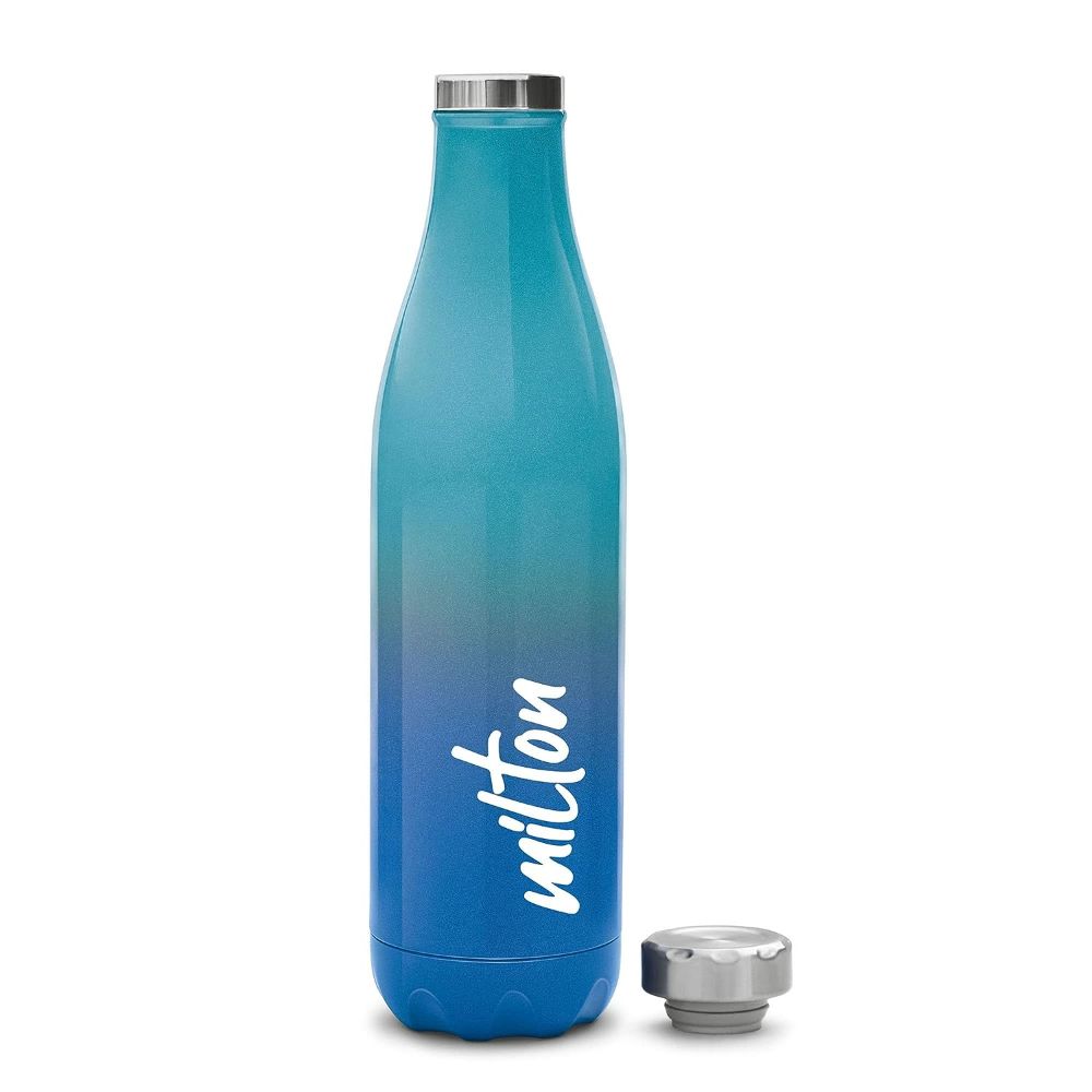 Milton PRUDENT 800 Thermosteel Hot & Cold Water Bottle 820 ml, Blue