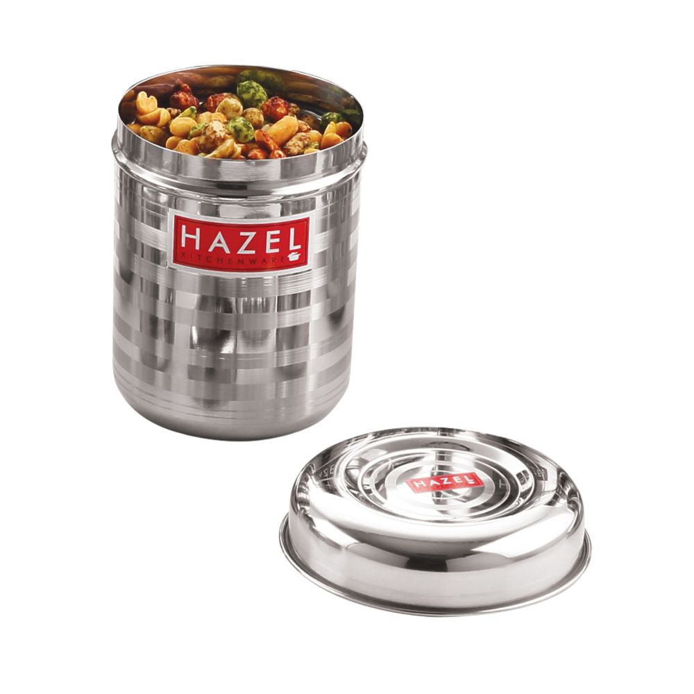 HAZEL Kitchen Storage Steel Container - 12 Pcs Set