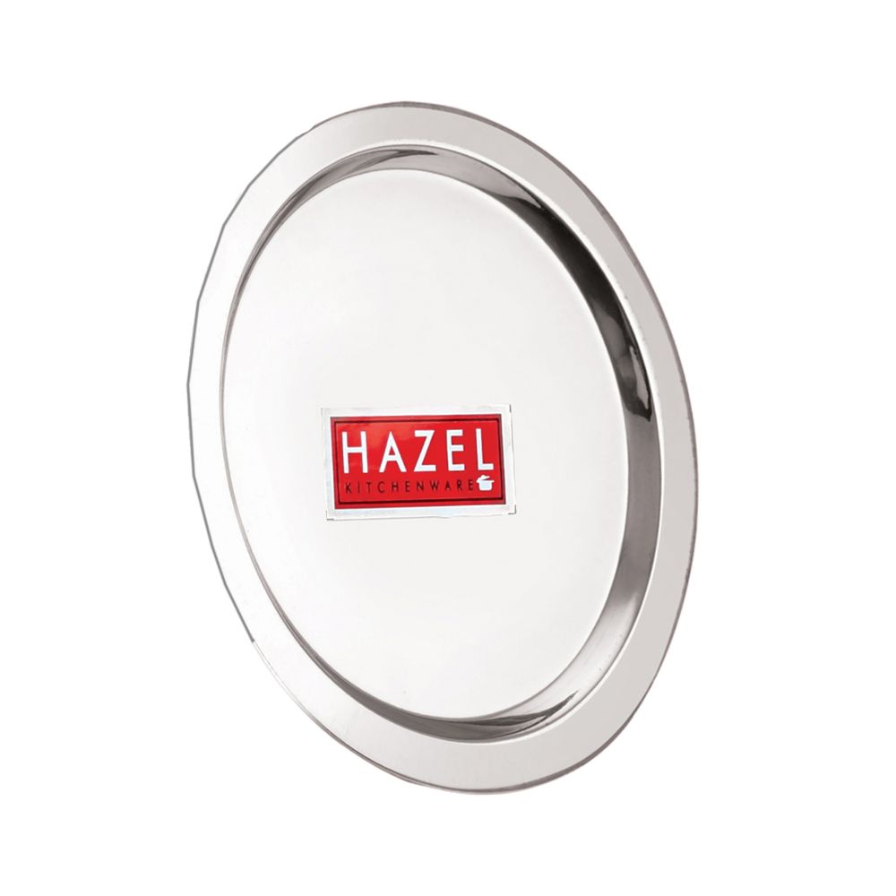 HAZEL Stainless Steel Tope with Premium Heavy Gauge Round | Bhagona for boiling set of 3