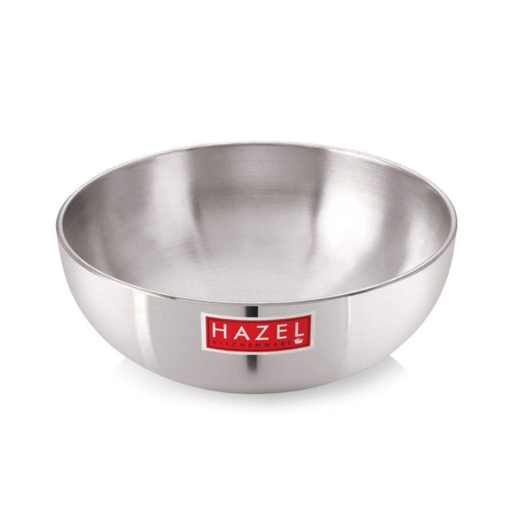 HAZEL 4mm Aluminium Tasra, 2000 ML, Silver