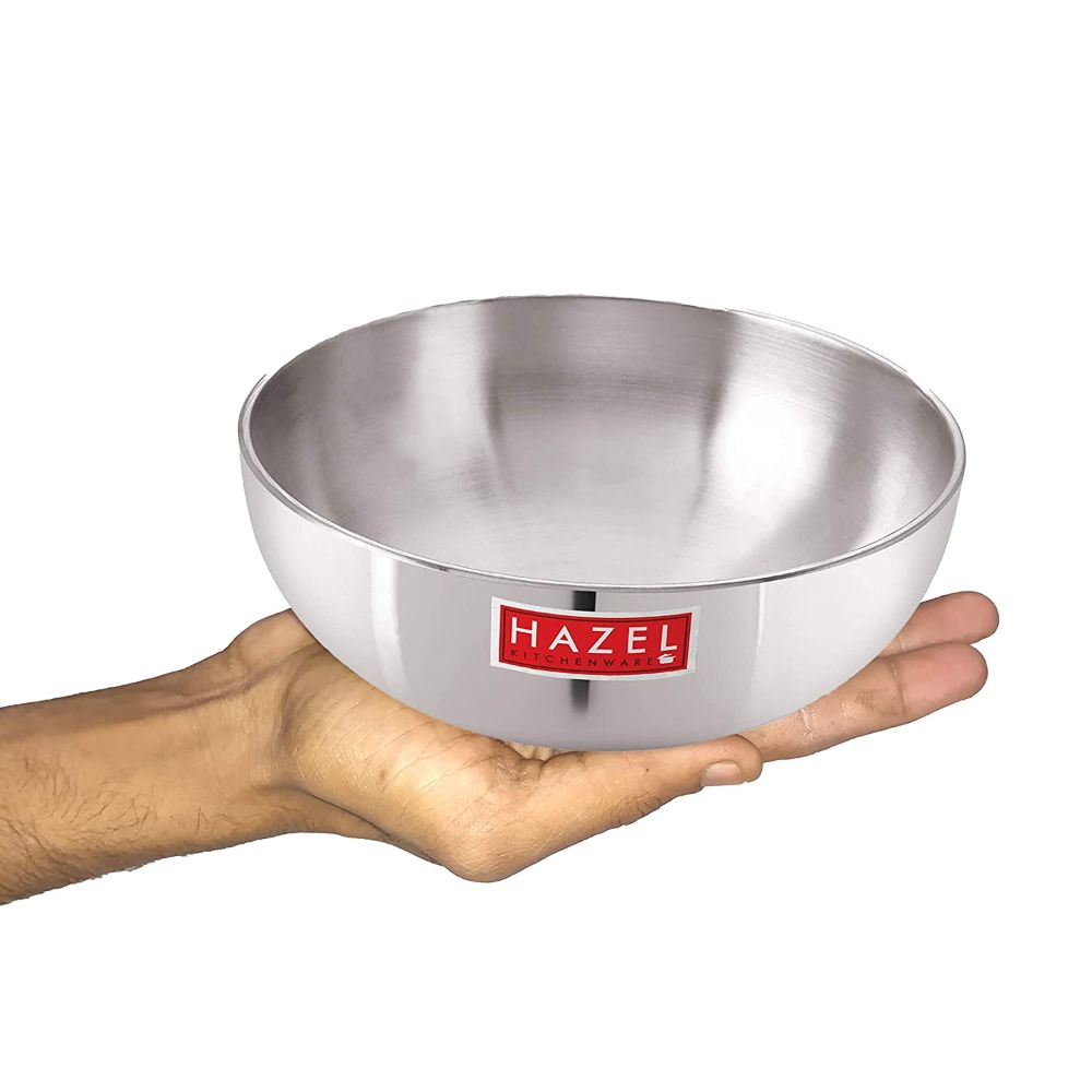 HAZEL 4mm Aluminium Tasla | Aluminium Kadai Without Handle