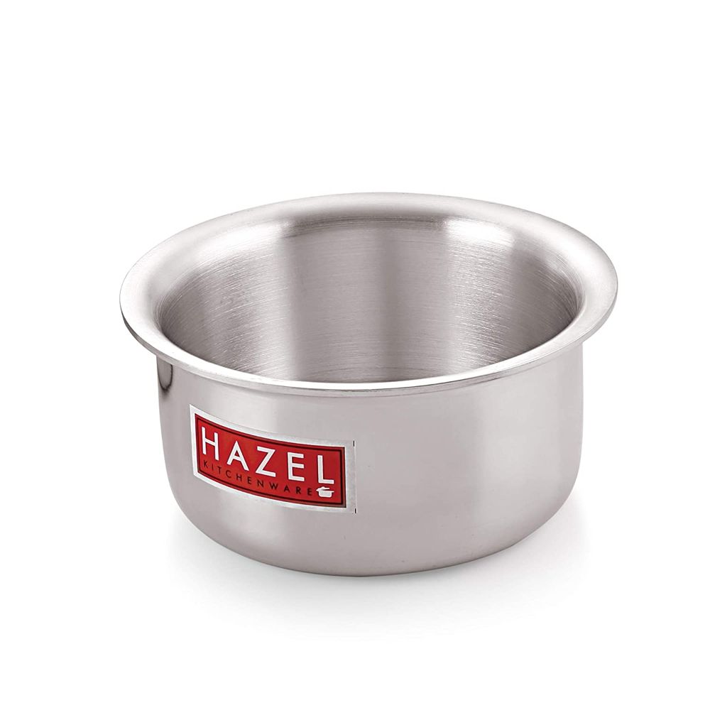 HAZEL Aluminium Tope (2000 ML, 1pc) Silver