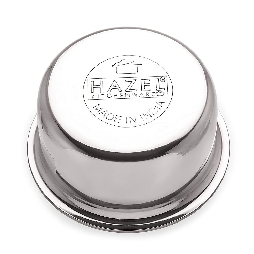 HAZEL Aluminium Tope (2000 ML, 1pc) Silver