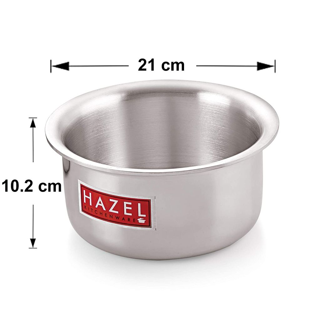 HAZEL Aluminium Tope (2600 ML, 1pc)