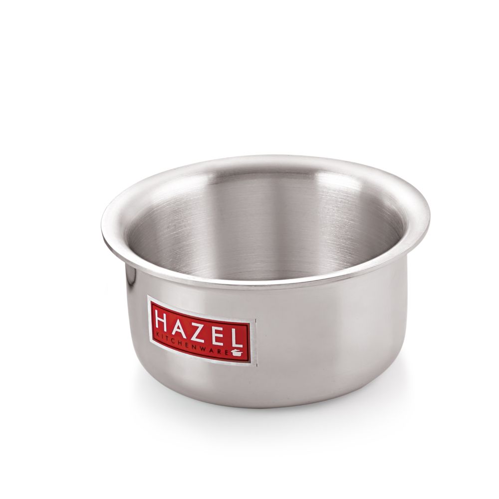 HAZEL Aluminium Induction Cookware I Aluminium Induction Cooktop Tope, 4000 ML with 4 mm Thickness I Multi-Purpose Food-Grade Aluminium Kitchen Items for Home Cooking Silver