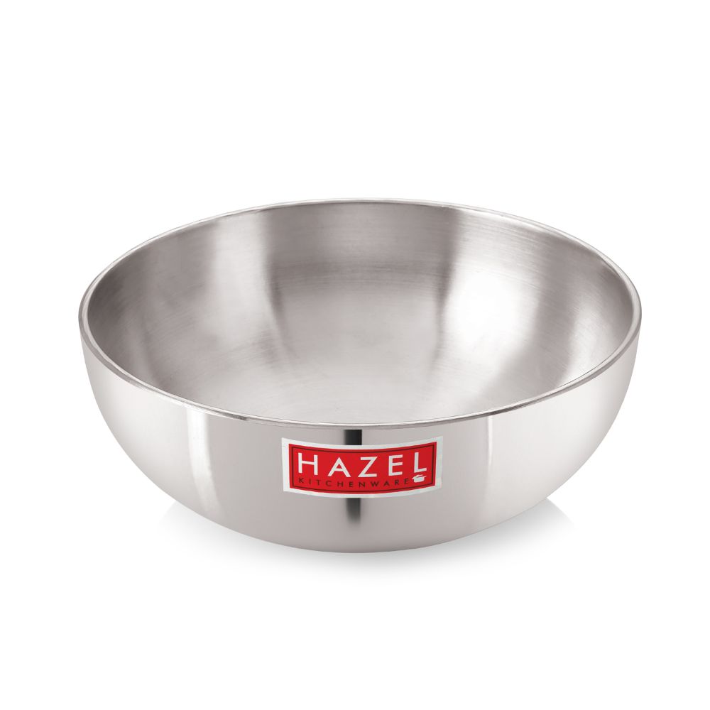 HAZEL 4mm Aluminium Induction Bottom Tasra, 4800 ML, Silver