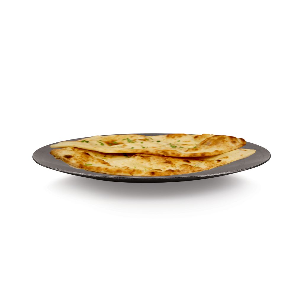HAZEL Iron Tawa Without Handle Traditional Loha/Lokhand Tawa for Dosa Roti Chapati Amboli Flat Pan, 24 cm