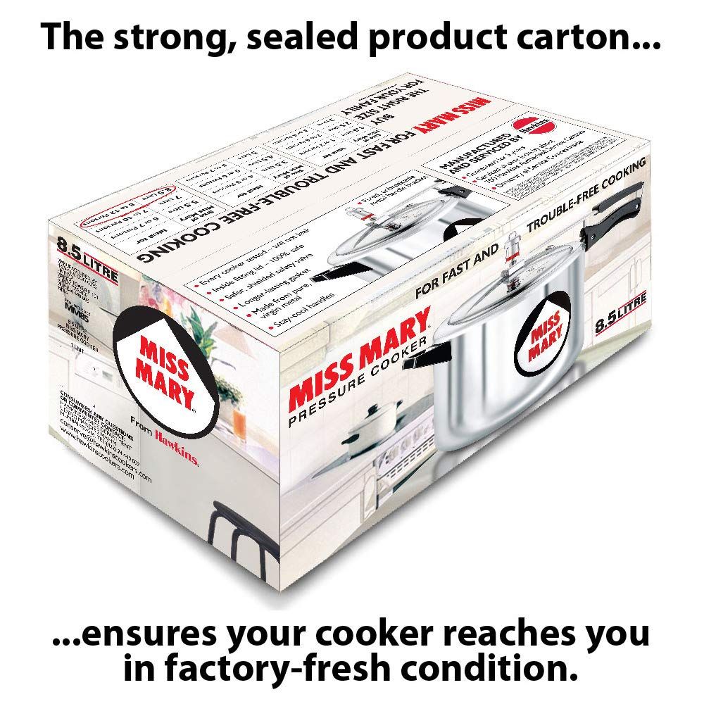 Miss Mary 8.5L Pressure Cooker