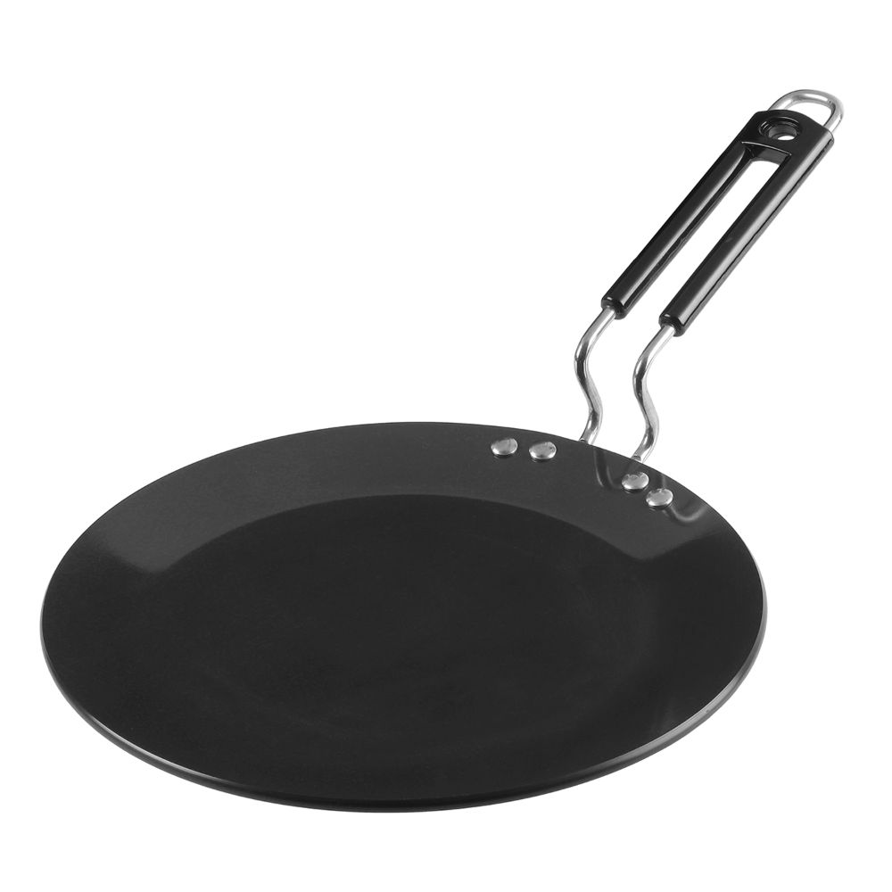 Futura Hard Anodised Flat Tava 22cm 4.06mm Roti/Chapati Tawa By Hawkins