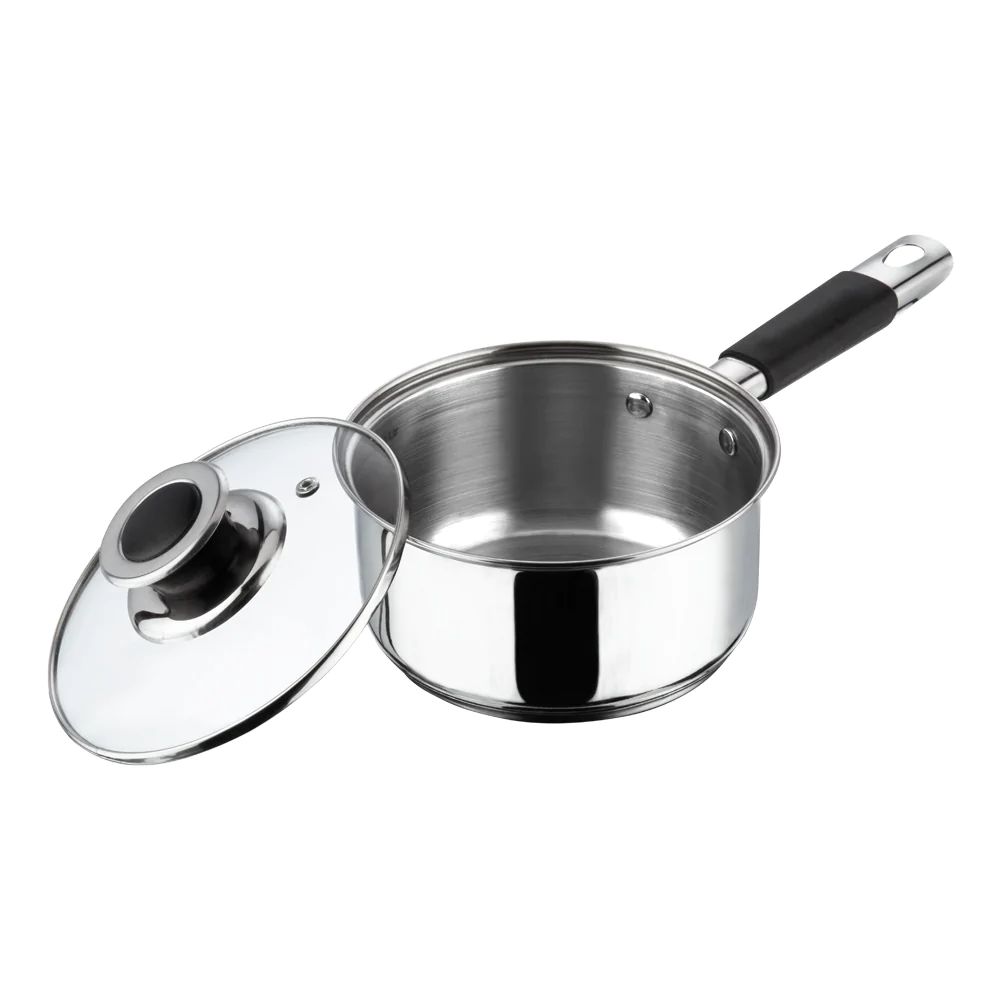 Vinod Cookware MasterChef Sauce Pan with Sauce Pot, Stainless Steel