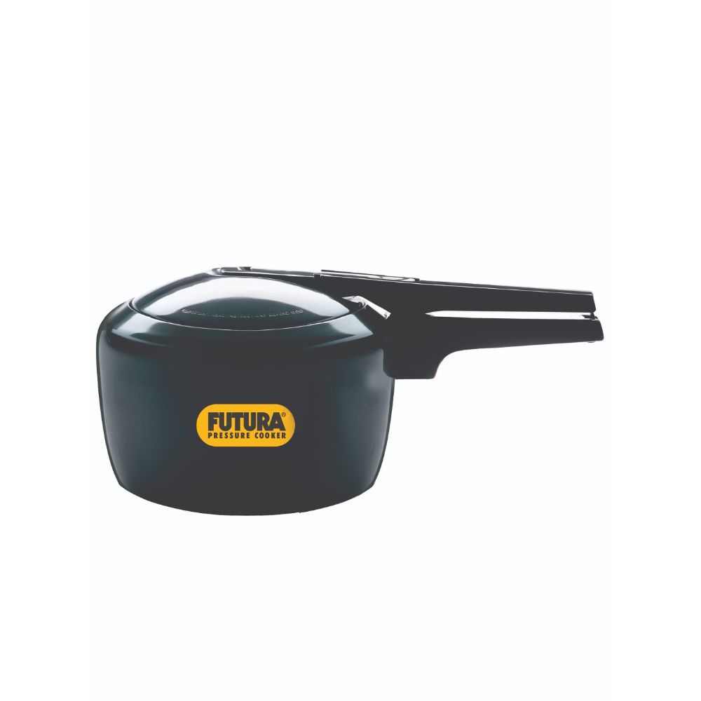 Hawkins Futura 3 Litre Pressure Cooker, Hard Anodised Inner Lid Pressure Cooker, Pan Cooker, Black (Fp30), 3 Liter