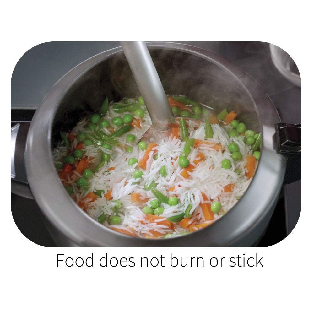 Hawkins Futura 2 Litre Pressure Cooker, Hard Anodised Inner Lid Pressure Cooker, Small Cooker, Black (FP20)