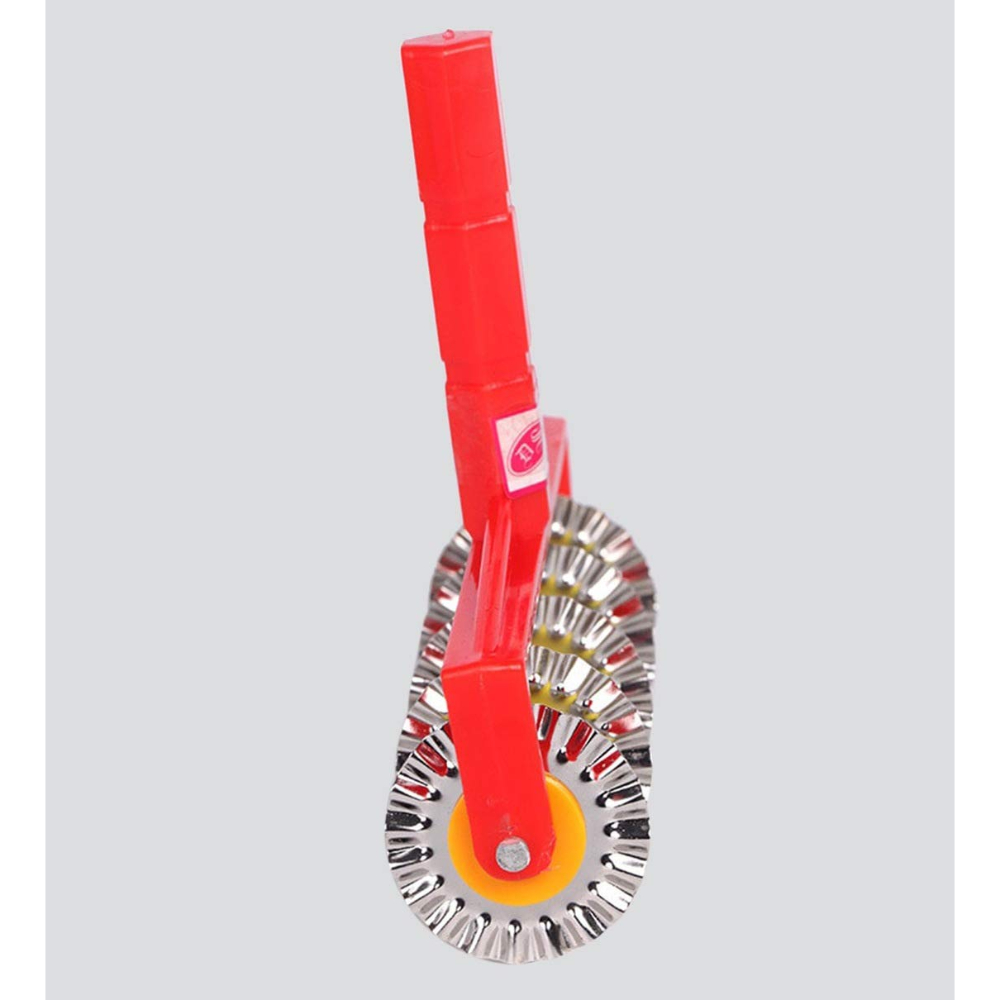 DS Plastic Handle Roller Cutter Mithai, KajuKatli, ShanakarPada Cutter With Stainless Steel Blades