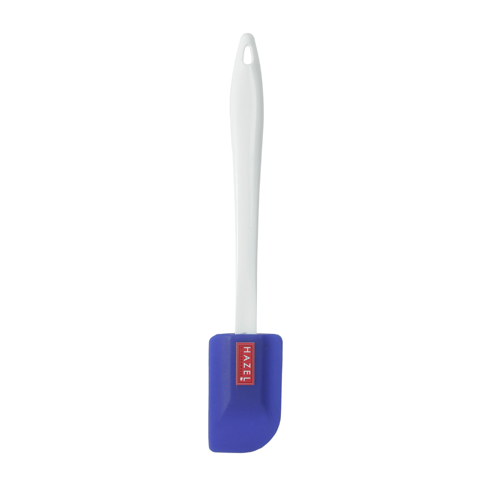 HAZEL Big Silicon Spatula with Plastic Handle, Blue