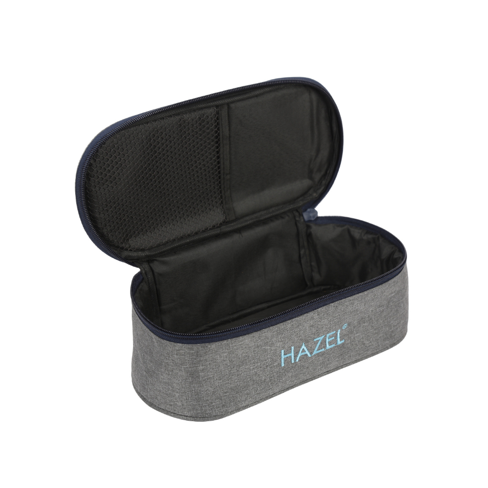 HAZEL Flat Lunch Bag for Office Men & Women | Water-Resistant Tiffin Cover Bag Only | Stylish, Light and Compact