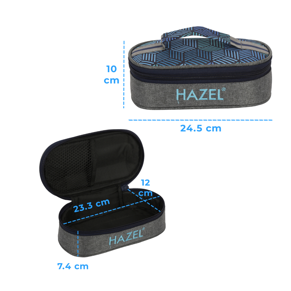 HAZEL Lunch Bag for Kids to School | Wter Resistant Tiffin Bags for Office Men and Women | Tiffin Cover Bag Only, Flat Bag