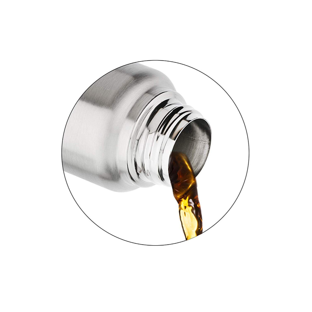 Milton Insulated Steel Bottles Elfin Thermosteel 160 ml, Steel Plain