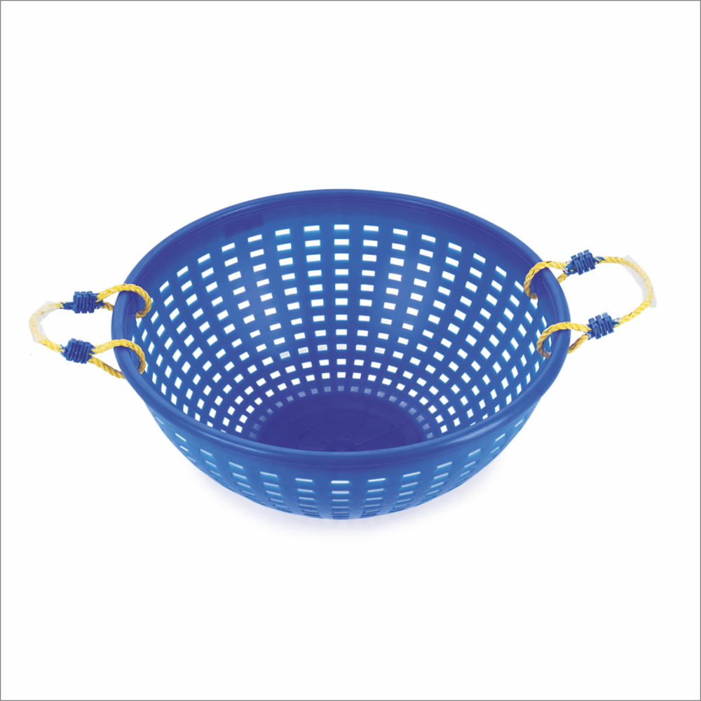 Aristo Plastic Multipurpose Use Storage Basket Tokri, Blue, 23 Ltr