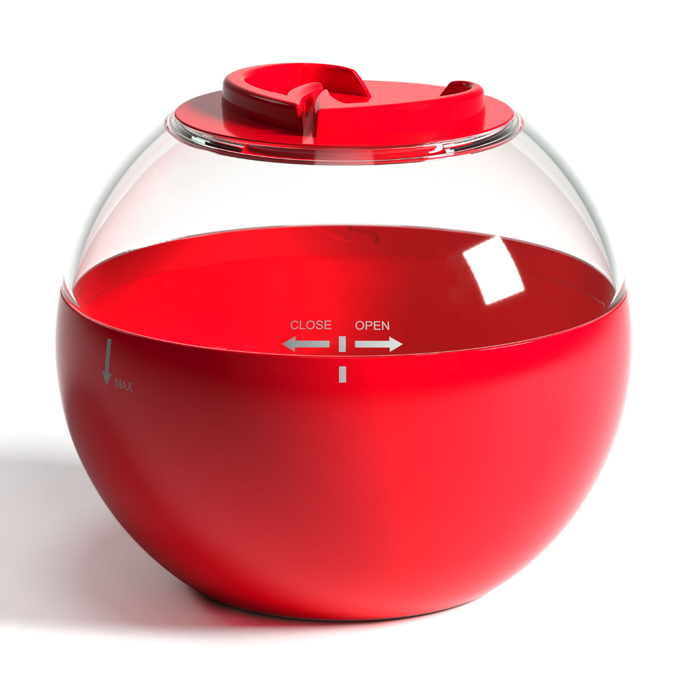 ANAMINA Mixing Bowl for Kitchen | Big Bowl with Crystal Clear Attachments & Measuring Marking
