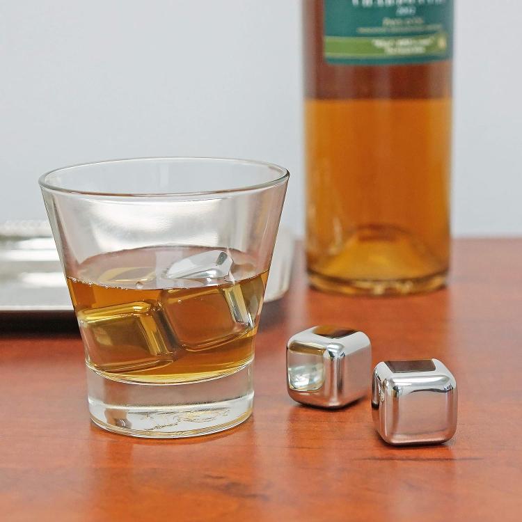 HAZEL Stainless Steel Ice Cubes | Multipurpose Reusable Ice Cube