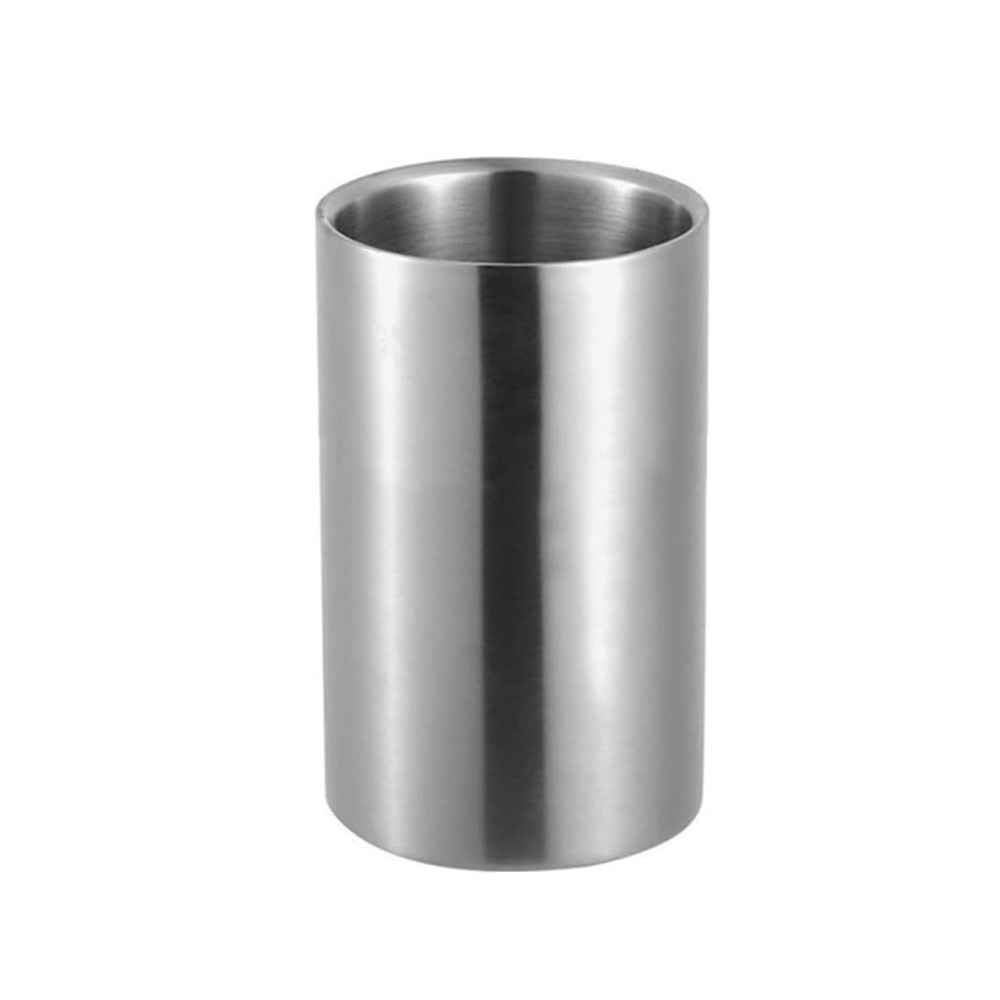 HAZEL Stainless Steel Wine Cooler | Double Wall Wine Chiller for party, 1550 ML, Silver