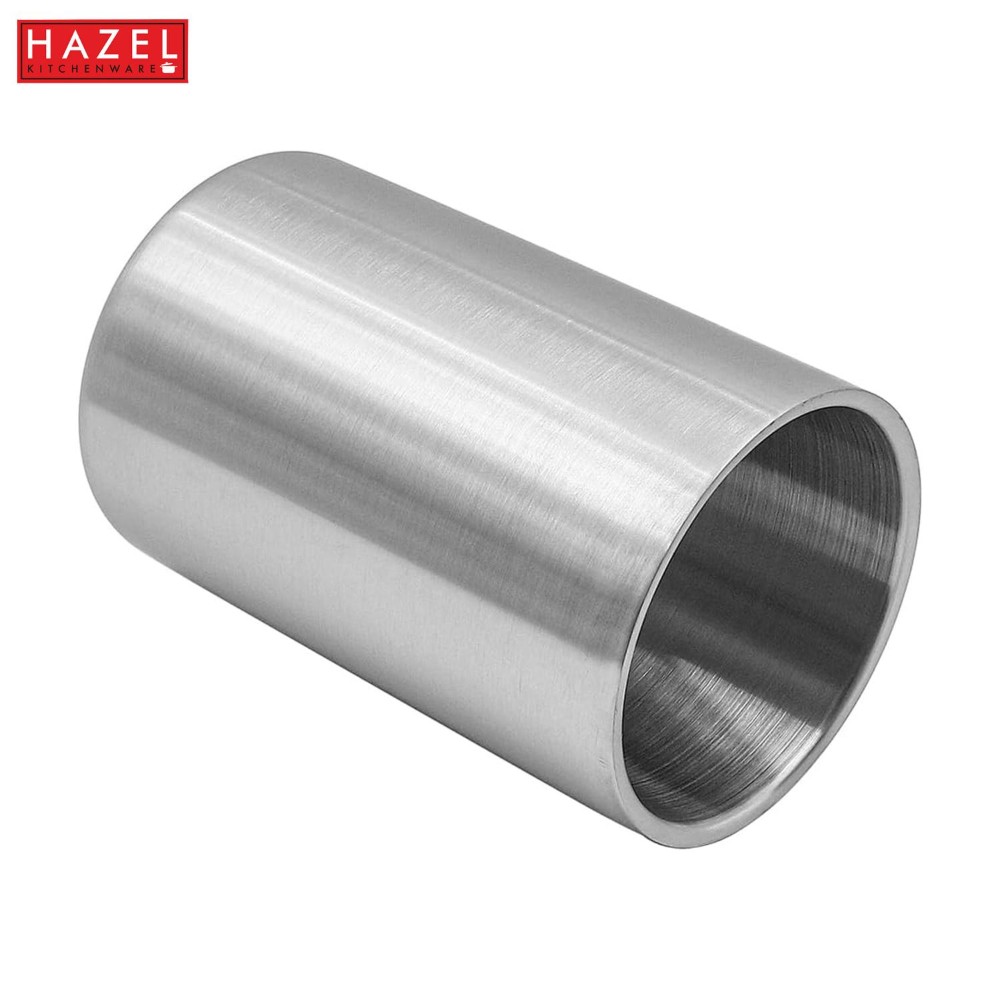 HAZEL Stainless Steel Wine Cooler | Double Wall Wine Chiller for party, 1550 ML, Silver