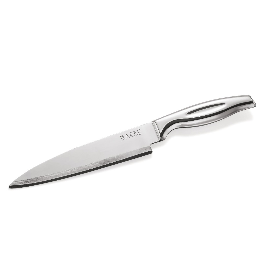 HAZEL Wooden Chopping Board for Kitchen with Stainless Steel Chef Sharp knife, Set of 2