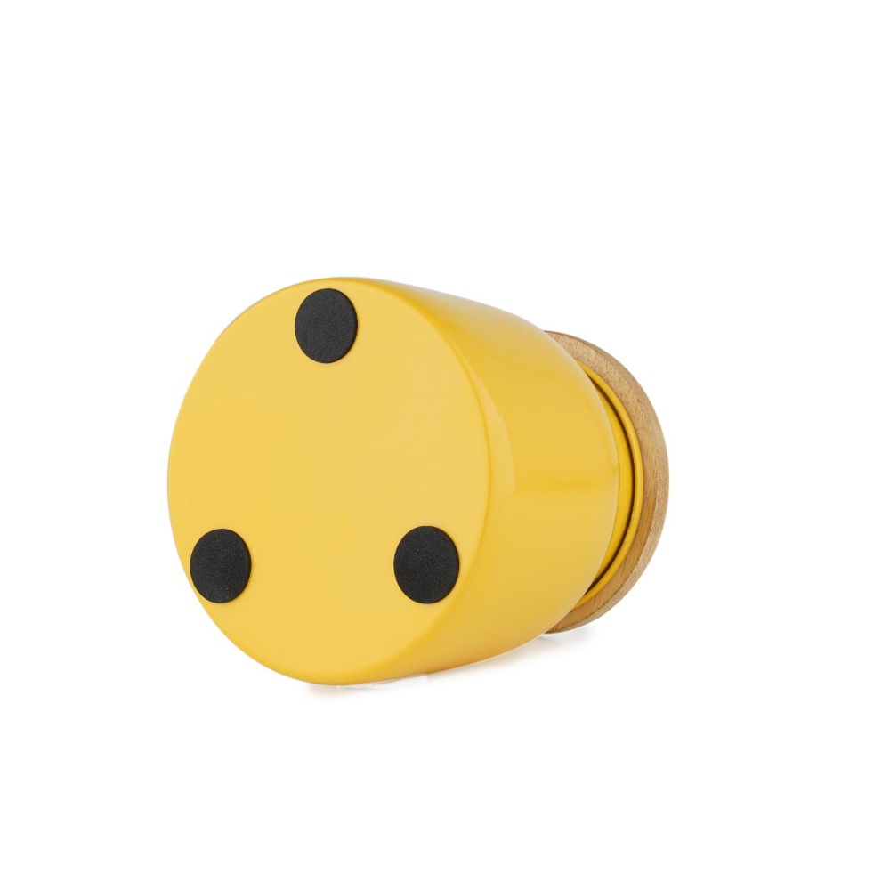 HAZEL Storage Container for Kitchen | Air Tight Container for Storage with Lid, Yellow, 750 ML