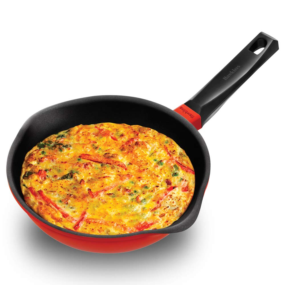 Hawkins Nonstick Induction Compatible Die Cast Frying Pan, 22 cm