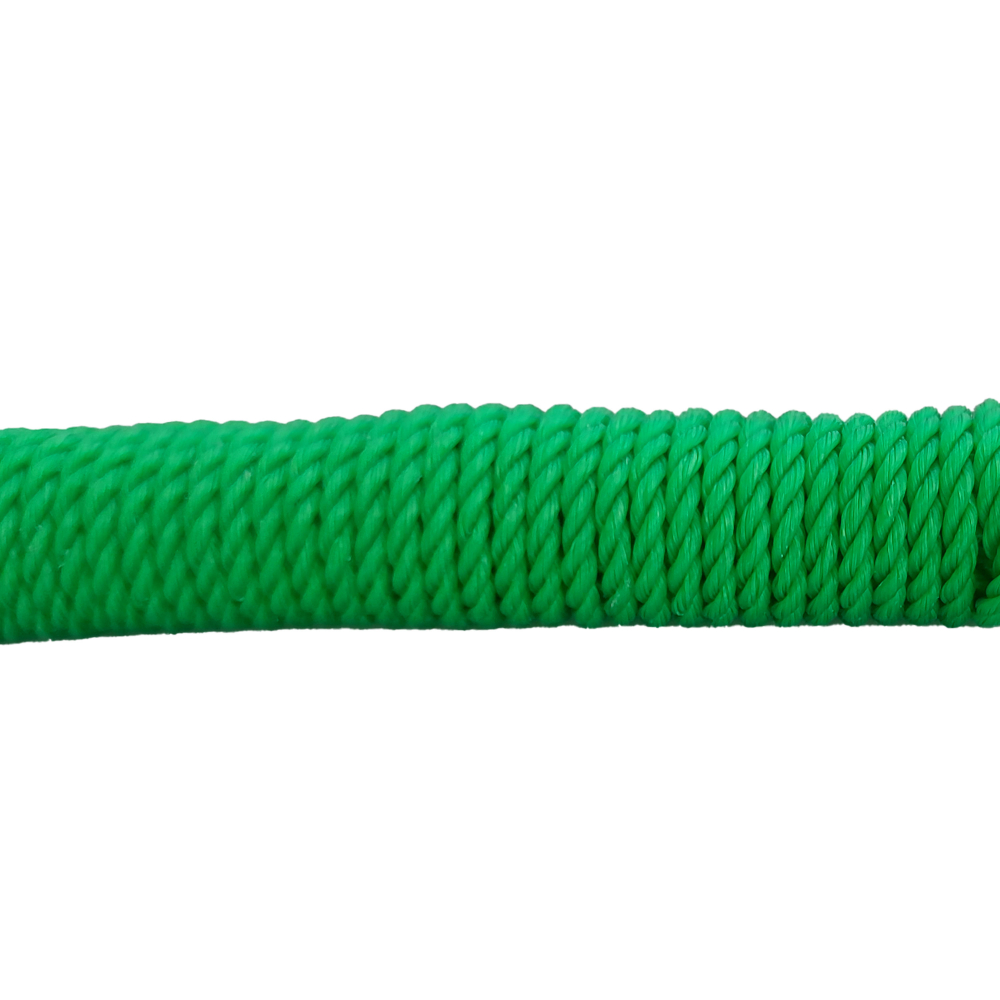 HAZEL 4 Metre Long Nylon Rope Set of 2 | Multicolor Cloth Hanging Rope for Both Indoor and Outdoor Purpose - 4mm Thickness