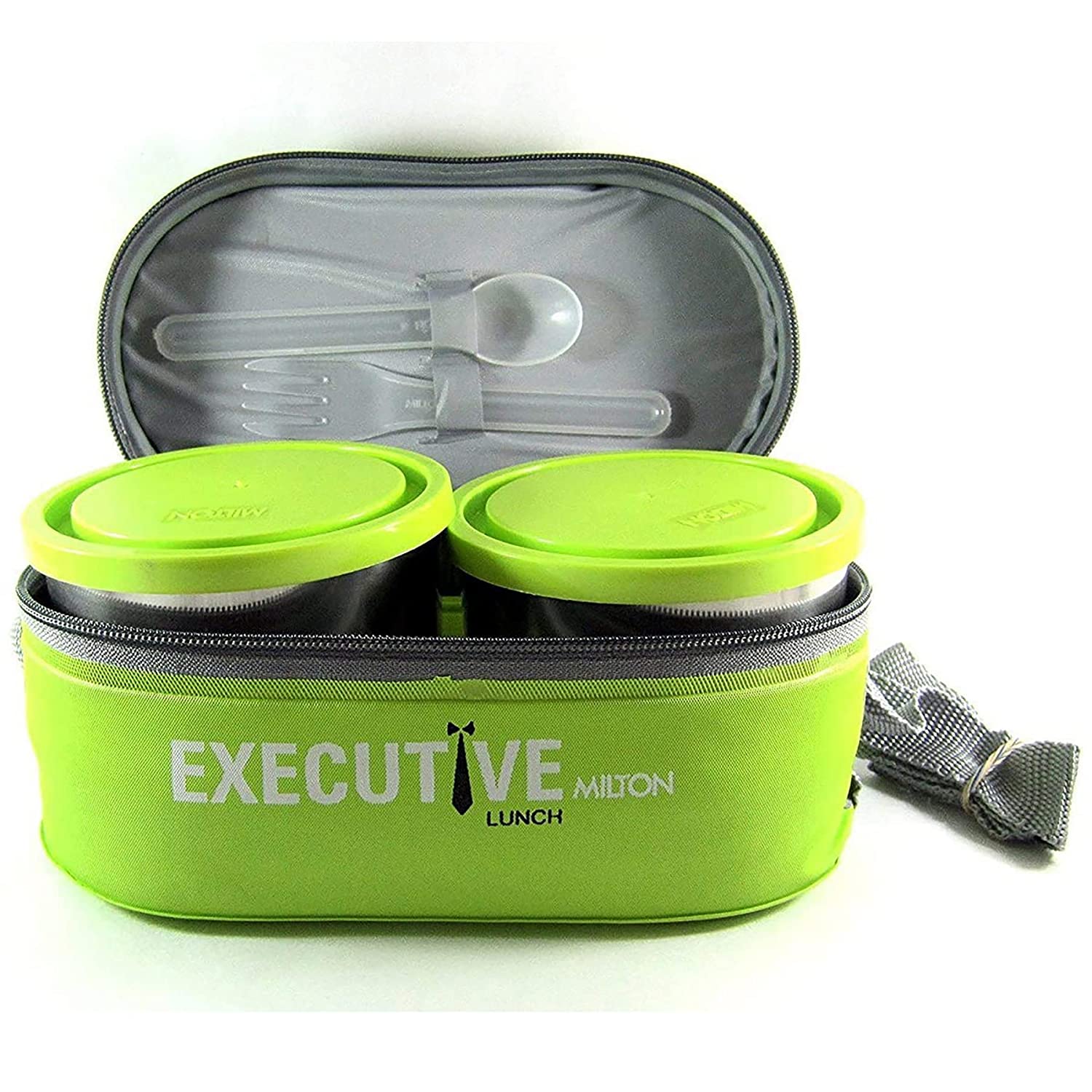 Milton Executive Lunch Box Set of 3 Containers, Green