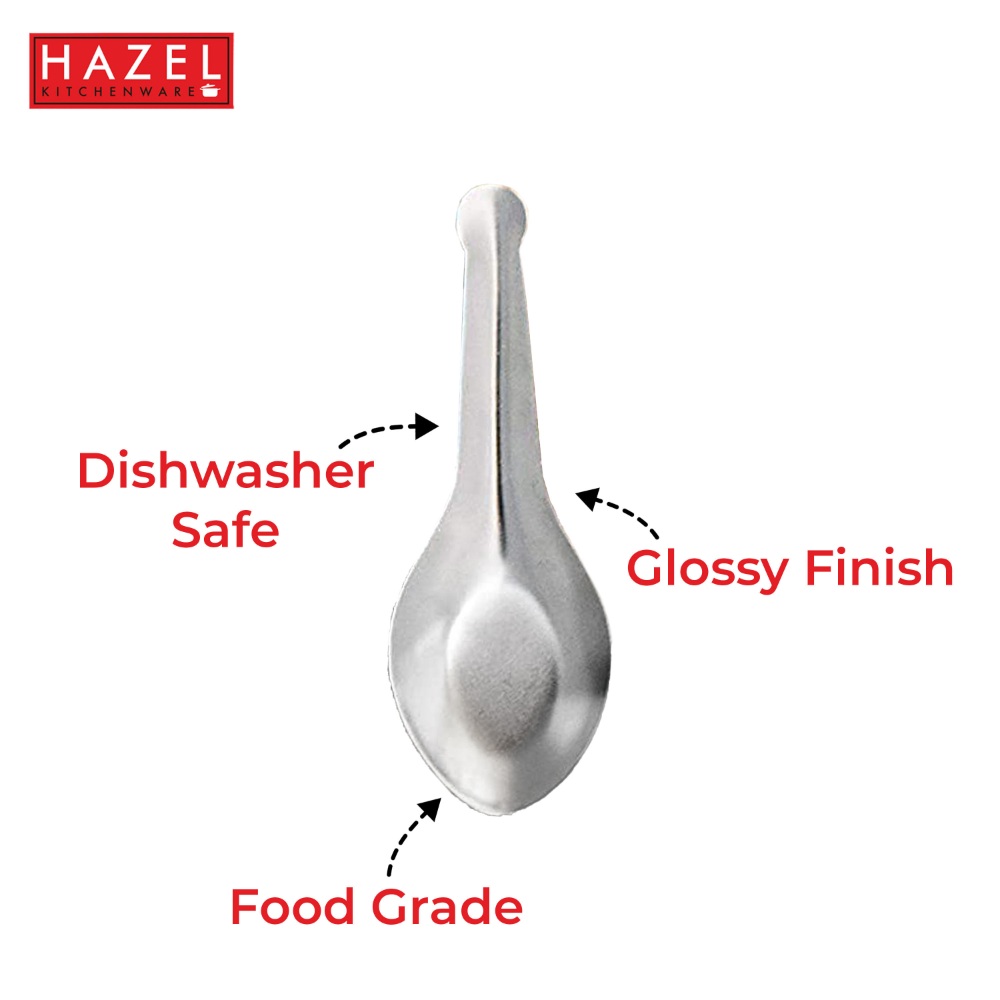 HAZEL Stainless Steel Small Masala Spoon | Mini Spoon Perfect for Spices and Condiments, Set of 1