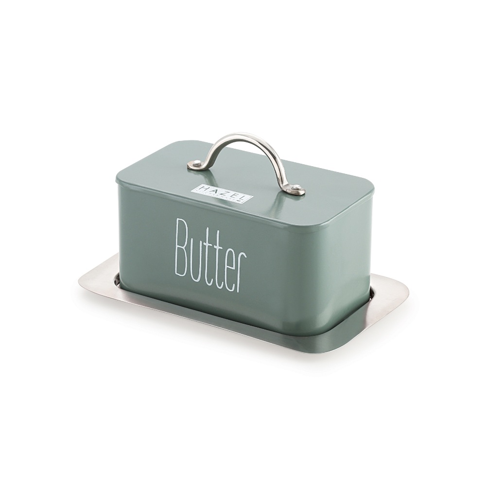 HAZEL Butter Box Container with Handle Lid | Butter Storage Box for Storing 500 gram