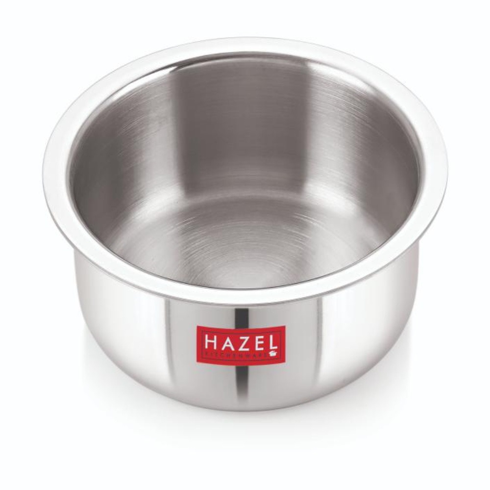 HAZEL Triply Stainless Steel Induction Bottom Boiling Cooking Tope Pot, 5.8 Litre, 27.6 cm