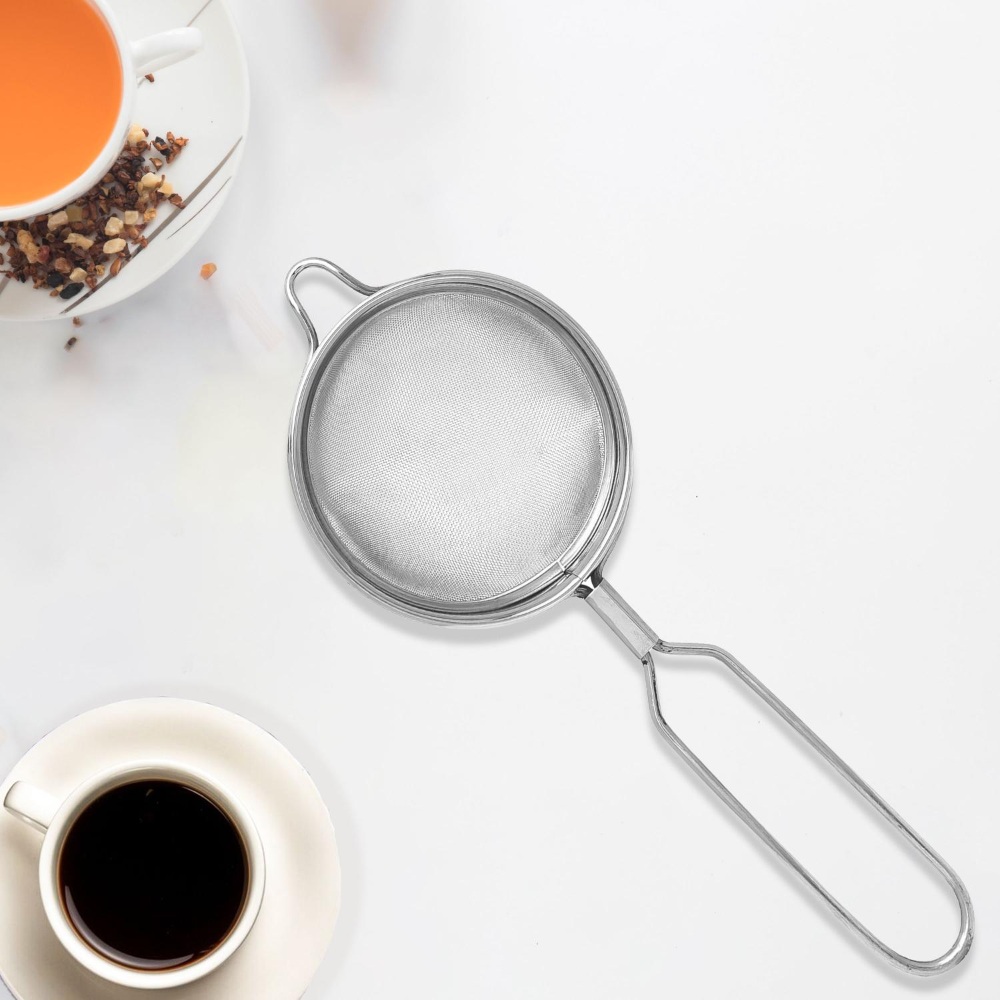 HAZEL Stainless Steel Tea Coffee Strainer Chalani Filter, 8.3 Cm Dia